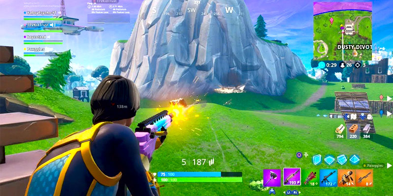 Fortnite gameplay