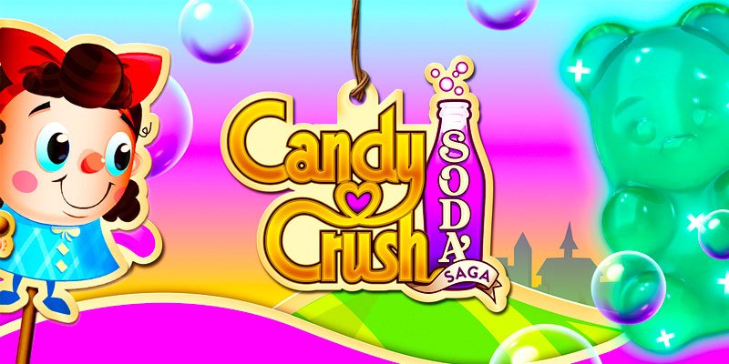 Candy Crush Soda Saga portada