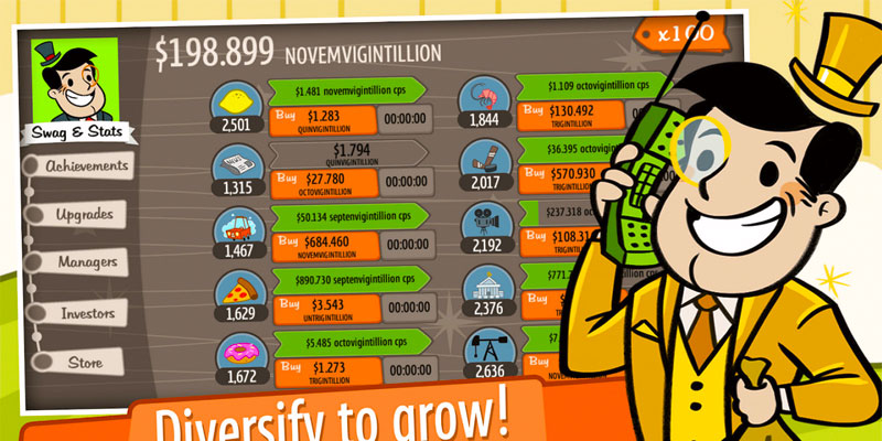 adventure capitalist gameplay