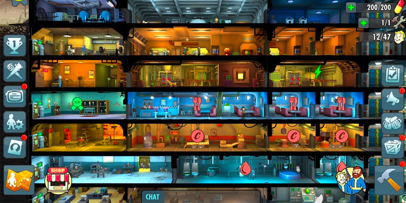 fallout shelter gameplay