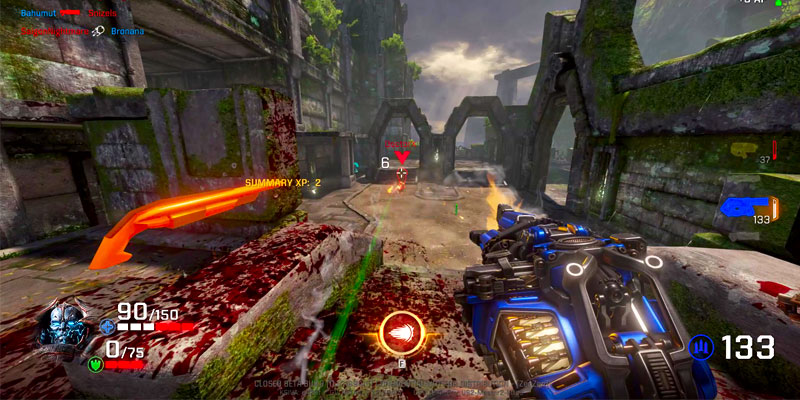 quake champions gameplay