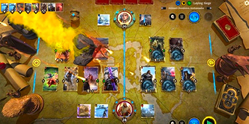 the elder scroll legends gameplay