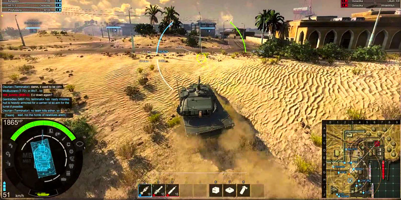 armored warfare gameplay