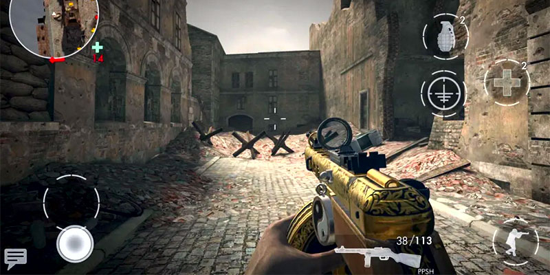 world war heroes gameplay