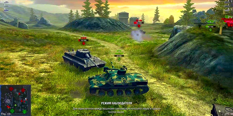 world of tanks gameplay