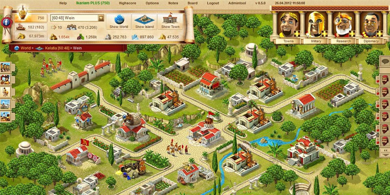Ikariam gameplay