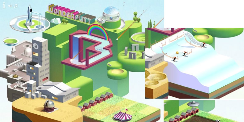WonderPutt gameplay