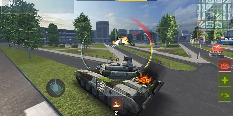 modern tanks gameplay