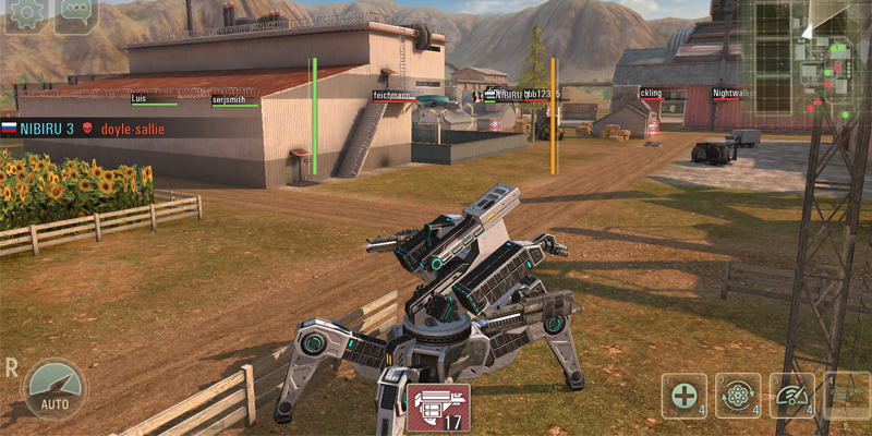WWR gameplay