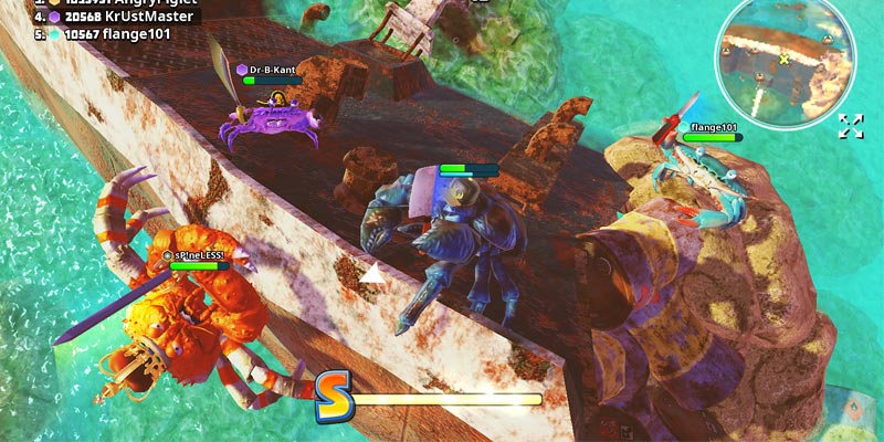 King of Crabs gameplay