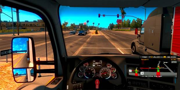 American Truck Simulator 2016 gameplay